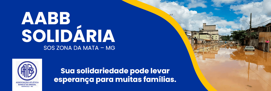 Campanha solidária em apoio às vítimas das chuvas na Zona da Mata