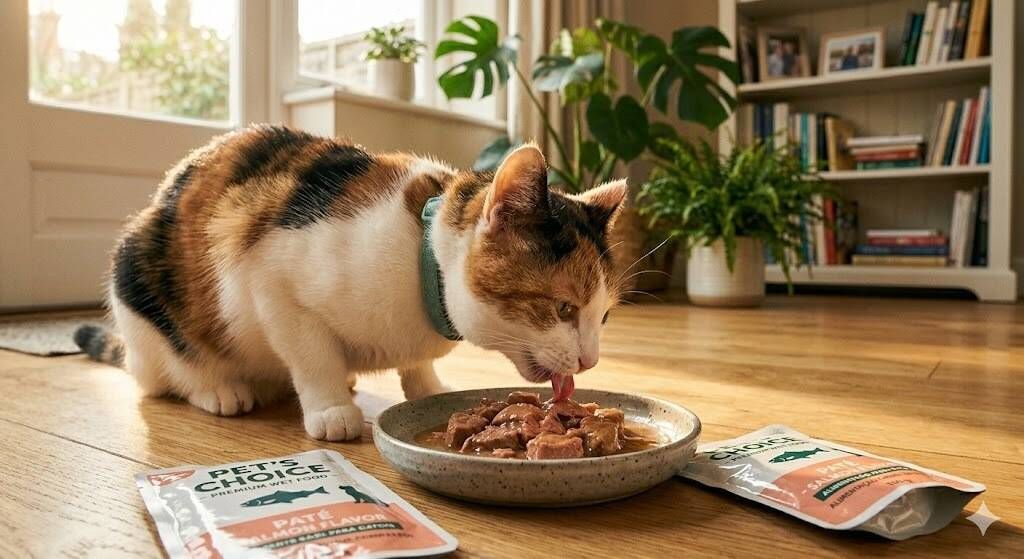 Por Que Oferecer Sachês e Patês para Gatos? Entenda os Benefícios da Alimentação Úmida