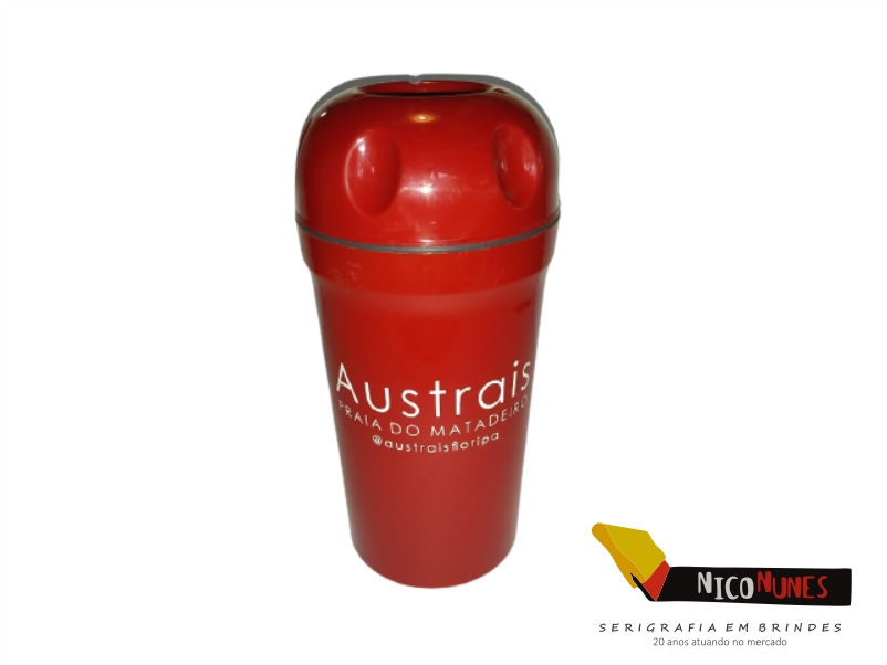 Suporte térmico para garrafa de cerveja