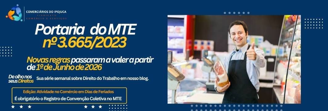 Nova regra exige convenção coletiva para o comércio funcionar em feriados.