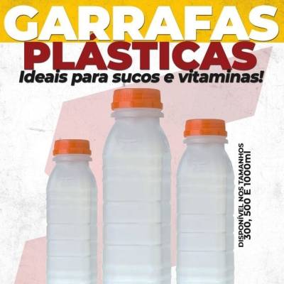 GARRAFA PLÁSTICA PARA SUCO - Foto 1