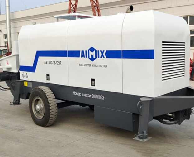 Bomba de concreto diesel ABT80C - Foto 1