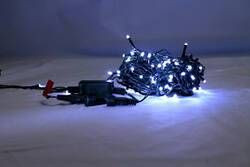 CORDÃO 100 LEDS COM ESTROBOS NA COR DOS LEDS - Foto 1