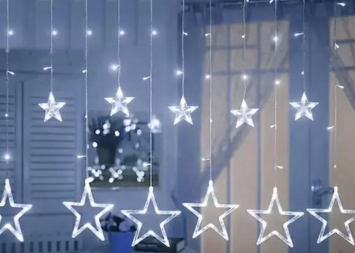 CASCATA COM ESTRELA NA PONTA - Foto 1