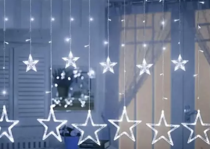 CASCATA COM ESTRELA NA PONTA - Foto 1