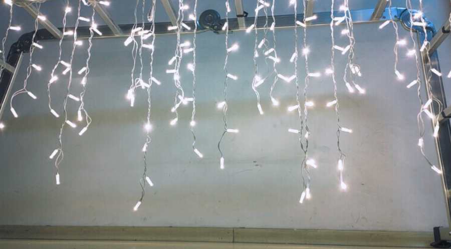 CASCATAS BLINDADAS 320 LEDS COM ESTROBINHOS - Foto 1