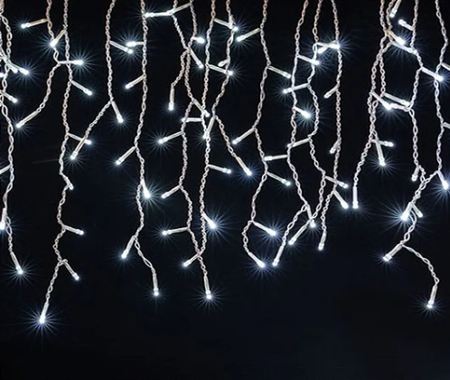 CASCATAS DE 504 LEDS COM ESTROBINHOS - Foto 1