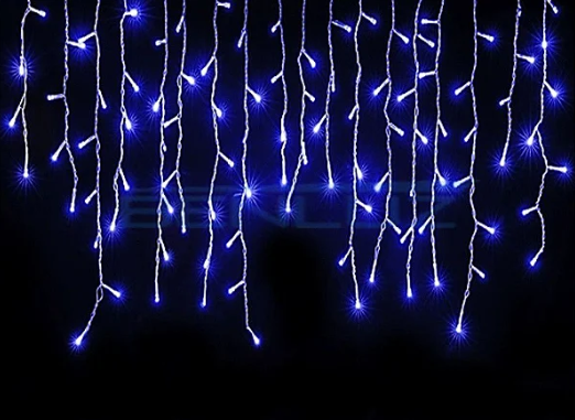 CASCATAS DE 504 LEDS COM ESTROBINHOS - Foto 2