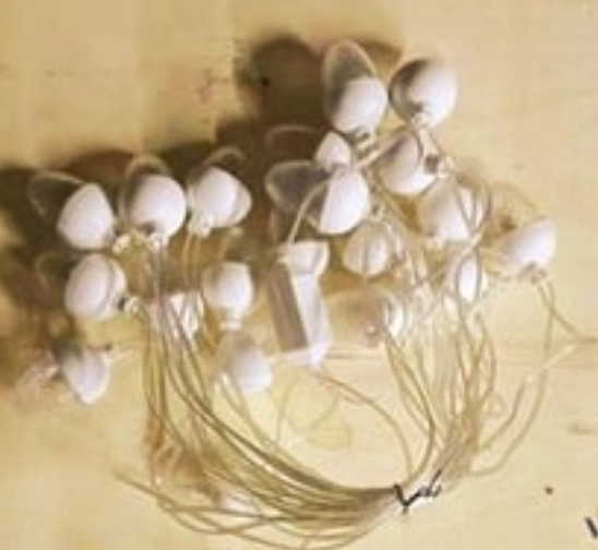 CORDÃO COM 24 ESTROBOS - Foto 2