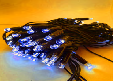 CORDÃO DE 150 LEDS FIXOS BLINDADOS - Foto 5