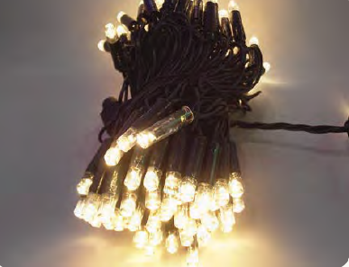 CORDÃO DE 150 LEDS FIXOS BLINDADOS - Foto 1