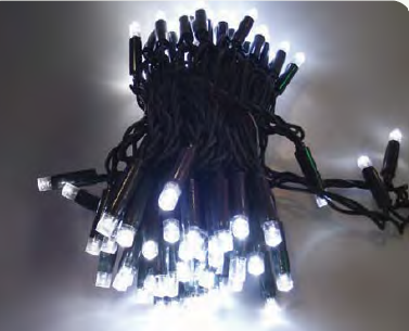 CORDÃO DE 150 LEDS FIXOS BLINDADOS - Foto 2