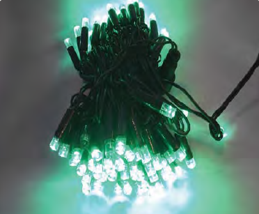 CORDÃO DE 150 LEDS FIXOS BLINDADOS - Foto 4