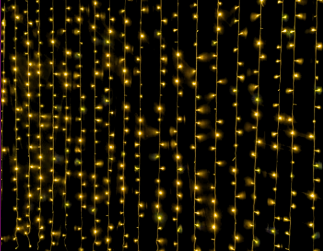 CORTINAS COM 720 LEDS FIXOS - Foto 1