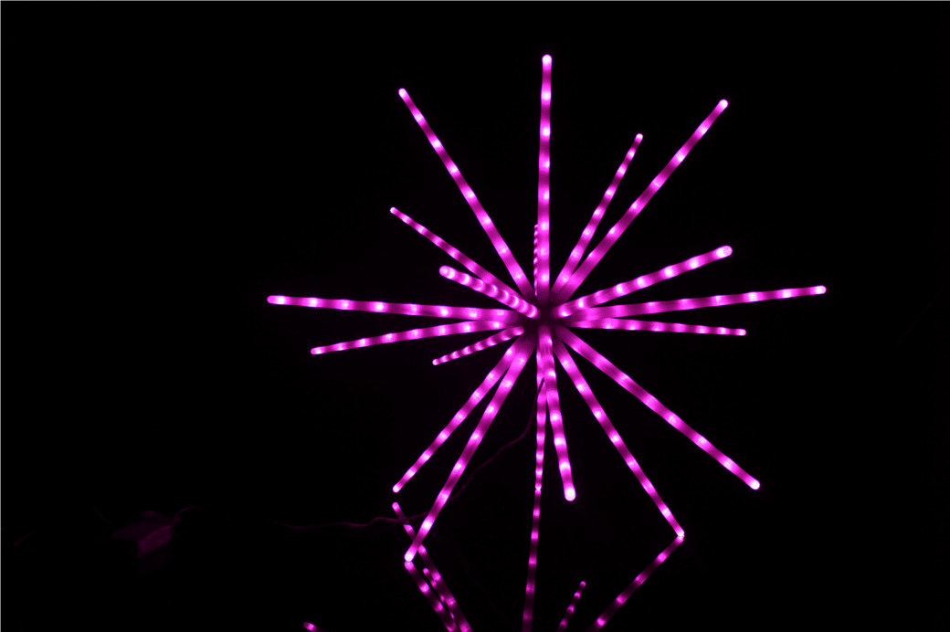 ESTRELA SPUTINIK TIPO FOGOS DE ARTIFIO - 100CM - Foto 1