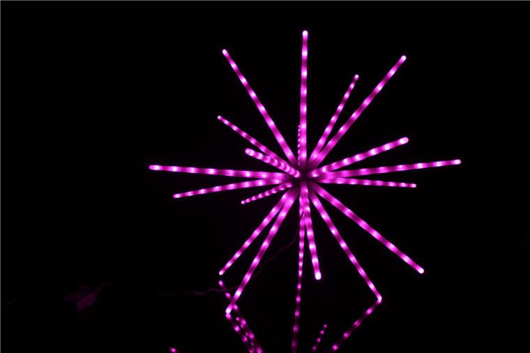 ESTRELA SPUTINIK TIPO FOGOS DE ARTIFIO - 100CM - Foto 1