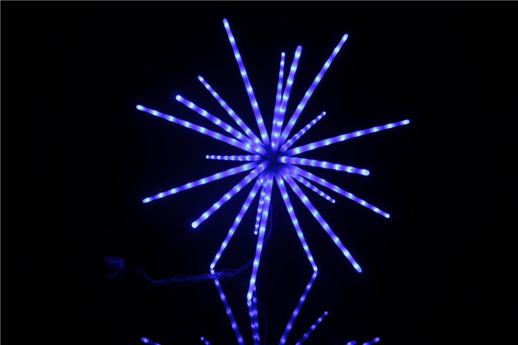 ESTRELA SPUTINIK TIPO FOGOS DE ARTIFIO - 80CM - Foto 1