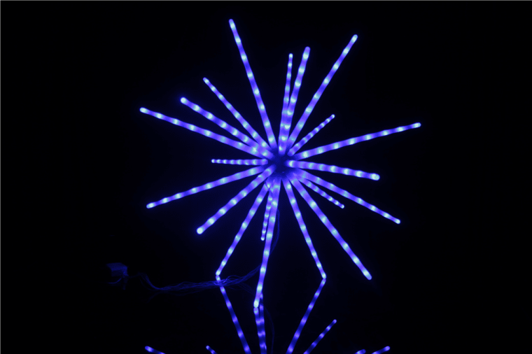 ESTRELA SPUTINIK TIPO FOGOS DE ARTIFIO - 80CM - Foto 1