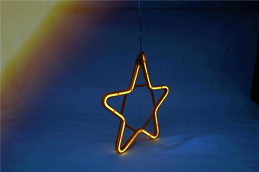 ESTRELAS DE NEON 30 CM - Foto 2