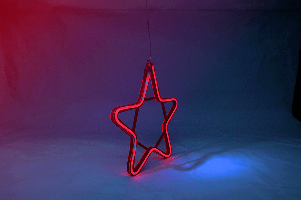 ESTRELAS DE NEON 30 CM - Foto 6