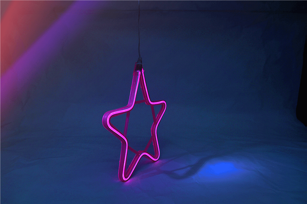 ESTRELAS DE NEON 50 CM - Foto 5