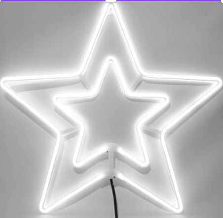 ESTRELAS DE NEON 55 CM - Foto 1