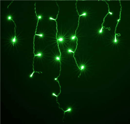 CASCATA 504 LEDS C/ESTROBOS - Foto 1