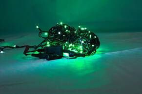 CORDÃO DE 200 LEDS C/ESTROBOS - Foto 1