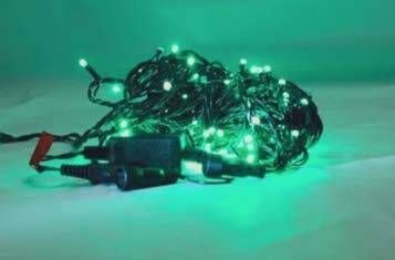 CORDÃO 150 LEDS STROBOS NA COR DOS LEDS - Foto 1