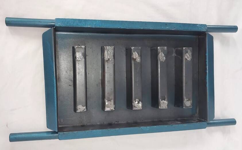 Forma para Grelha 5 frisos