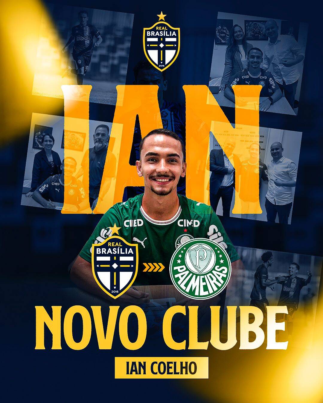 ? OFICIAL: IAN BRITO É DO PALMEIRAS