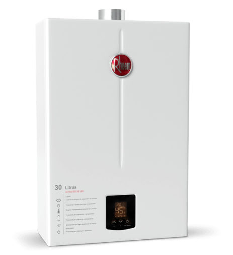 Aquecedor Digital 30 Litros Rheem - Foto 1