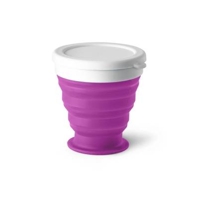 Copo Retrátil de Silicone Pequeno 240 ml Modric - Foto 1