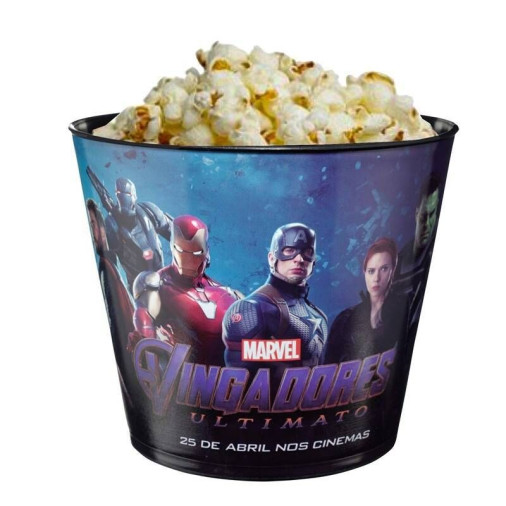 Balde de Pipoca 2 Litros e 4 Litros - Foto 1