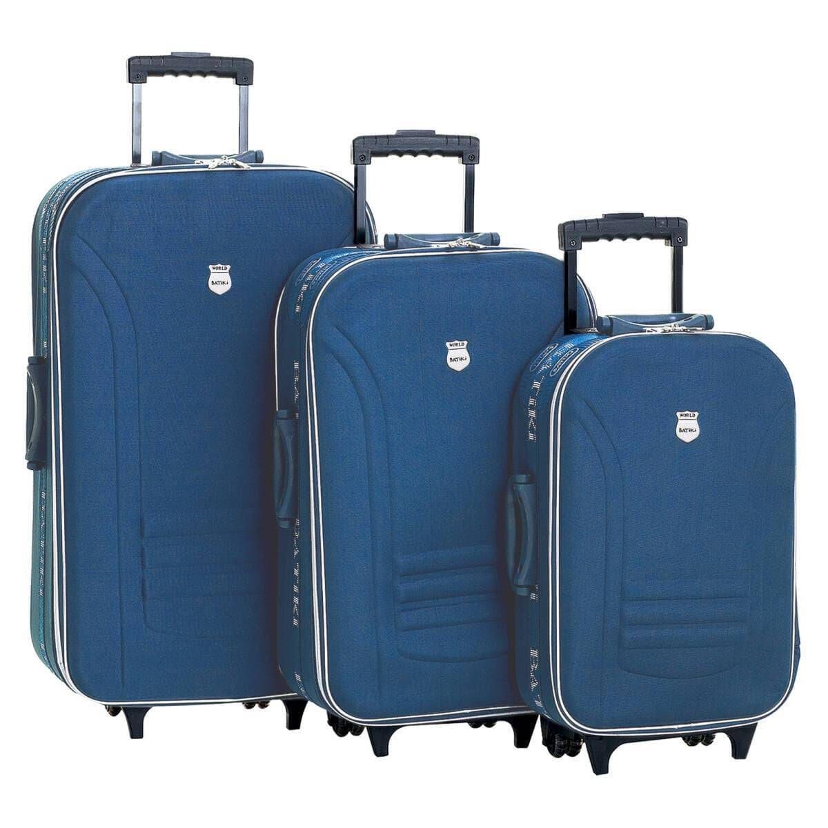 BTK65-1 CJ DE 3 MALAS 19' 23' 27' - AZUL - Foto 1