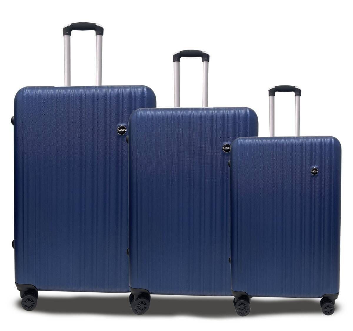 EXPANSIVE CJ DE 3 MALAS EM ABS 20 24 28 - AZUL MAR - Foto 1