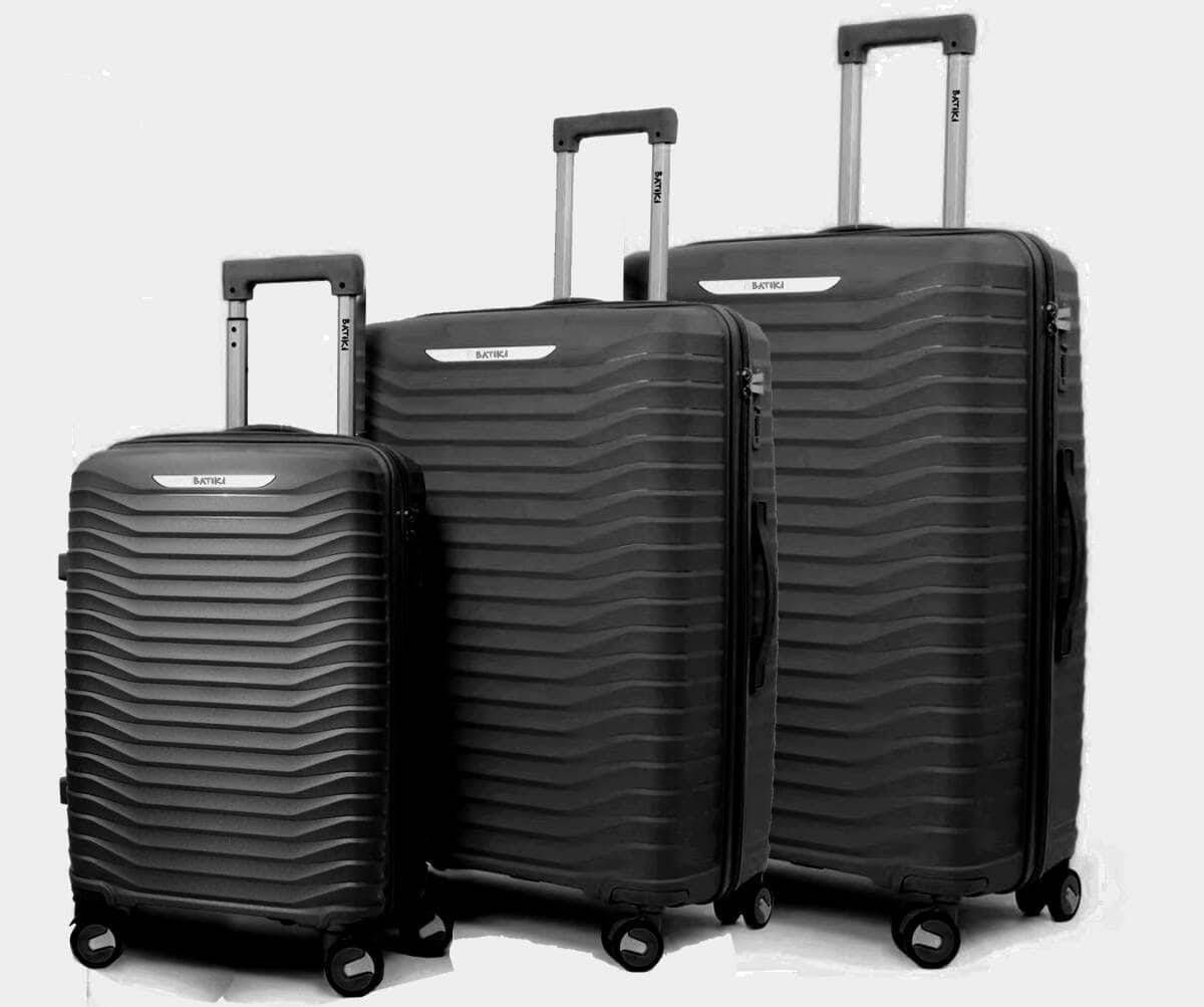 HOLANDA - CJ DE 3 MALAS 20' 24' 28' - PRETO - Foto 1