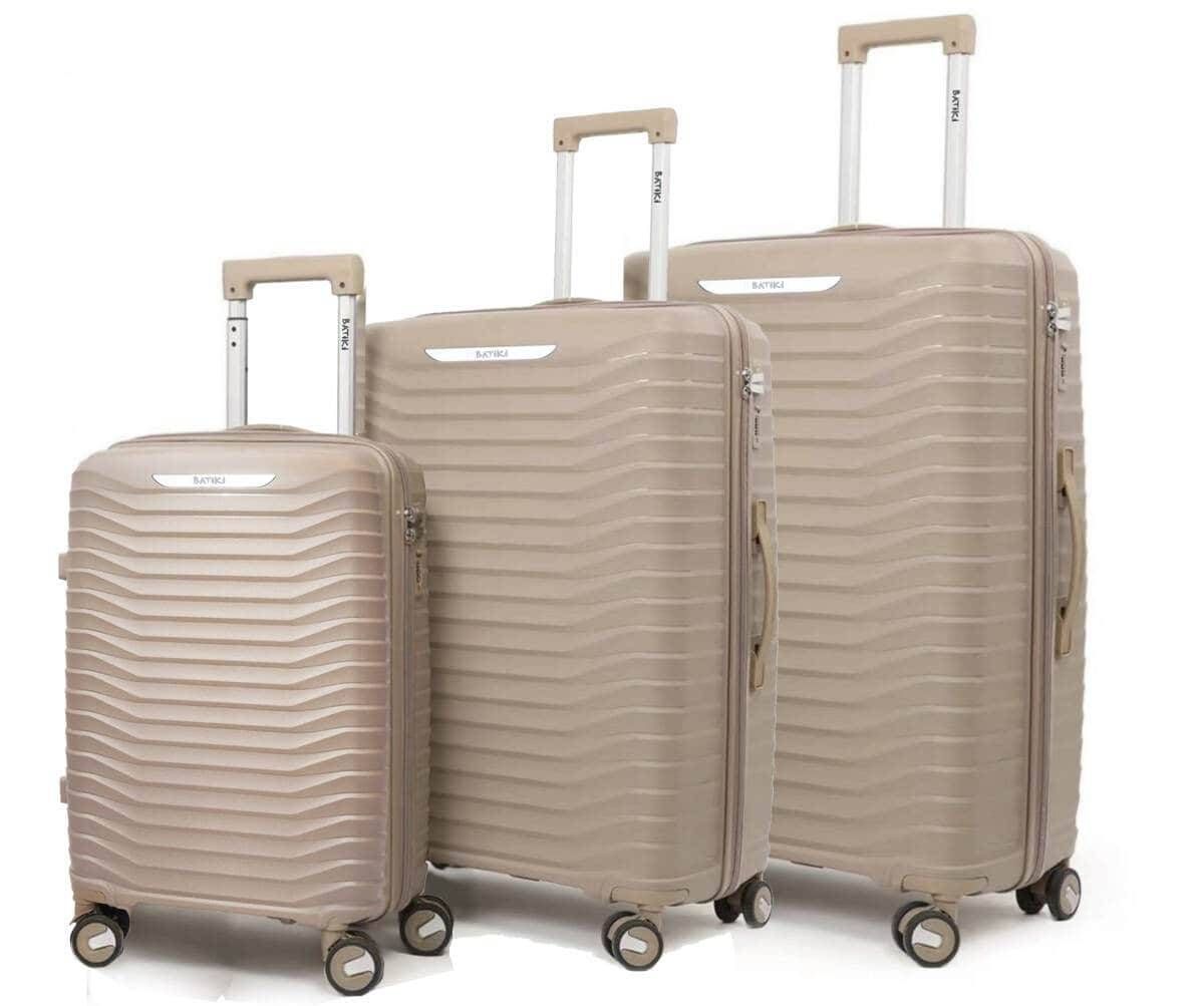 HOLANDA - CJ DE 3 MALAS 20' 24' 28' - BEGE - Foto 1