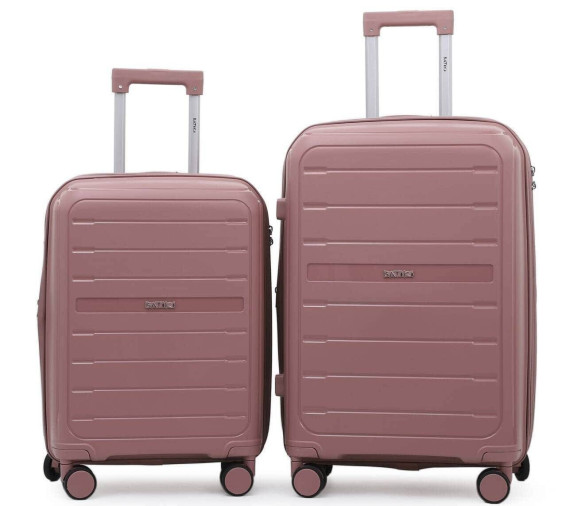 LOS ANGELES - CJ DE 2 MALAS 20' 24' - ROSA GOLD
