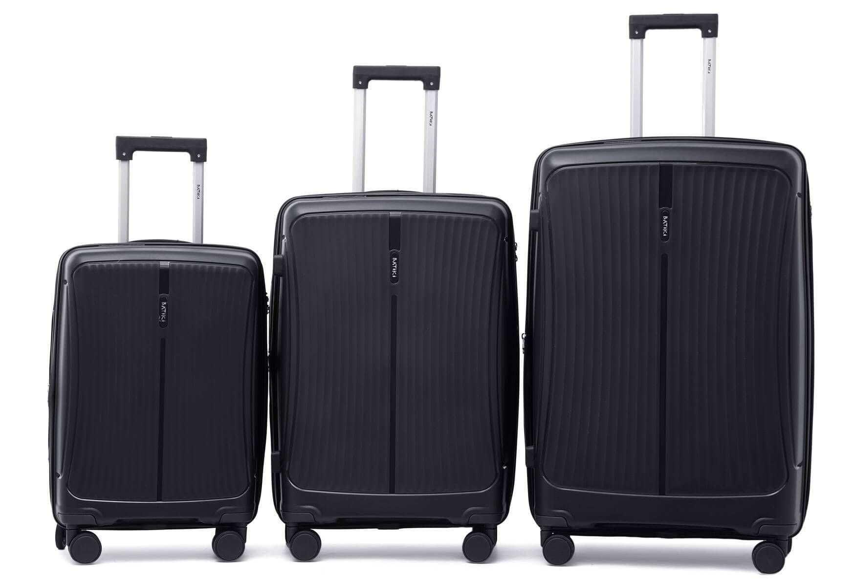 MALIBU - CJ DE 3 MALAS 20' 24' 28' - PRETO - Foto 1