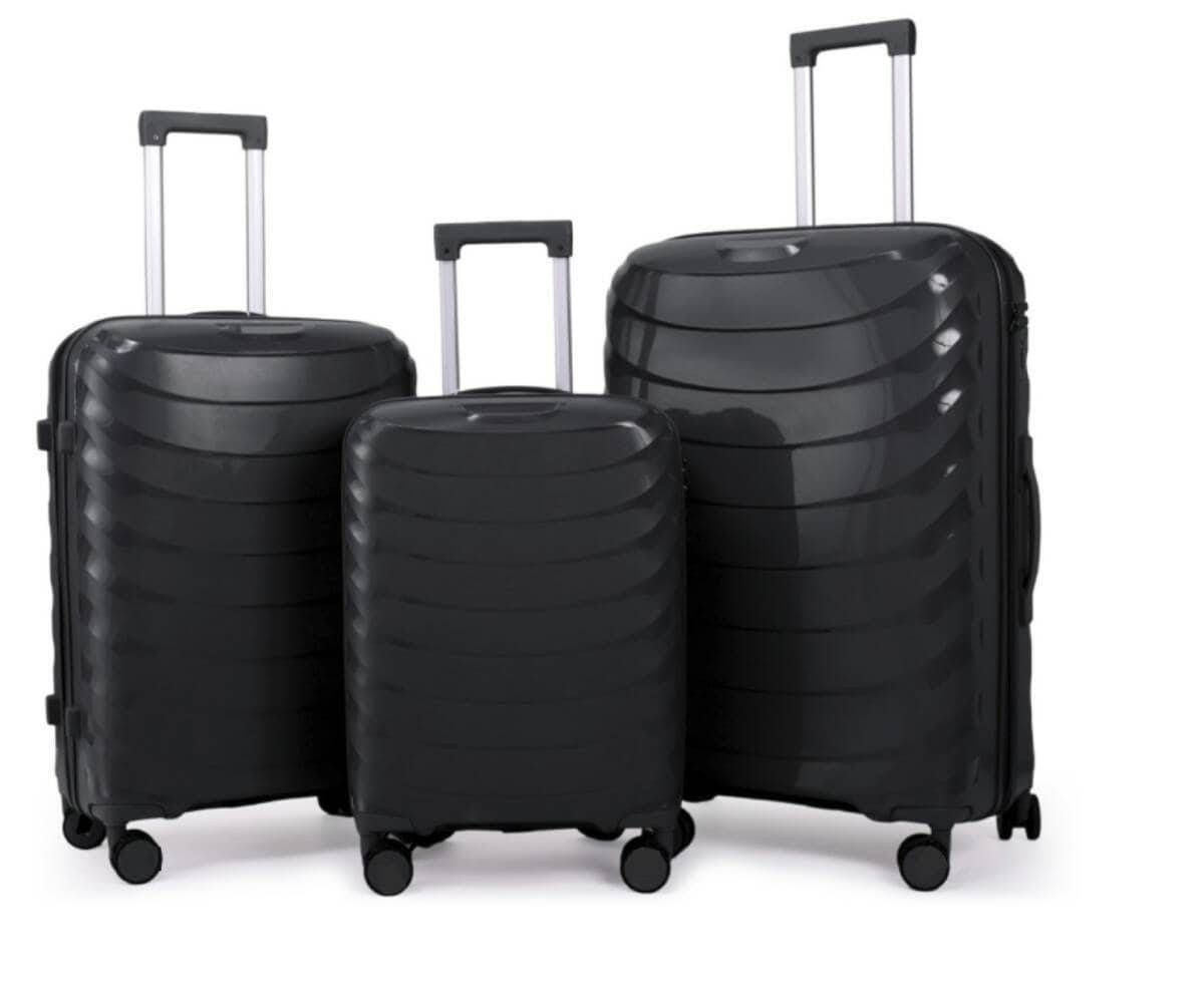 VENUS - CJ DE 3 MALAS 20' 24' 28' - PRETO - Foto 1