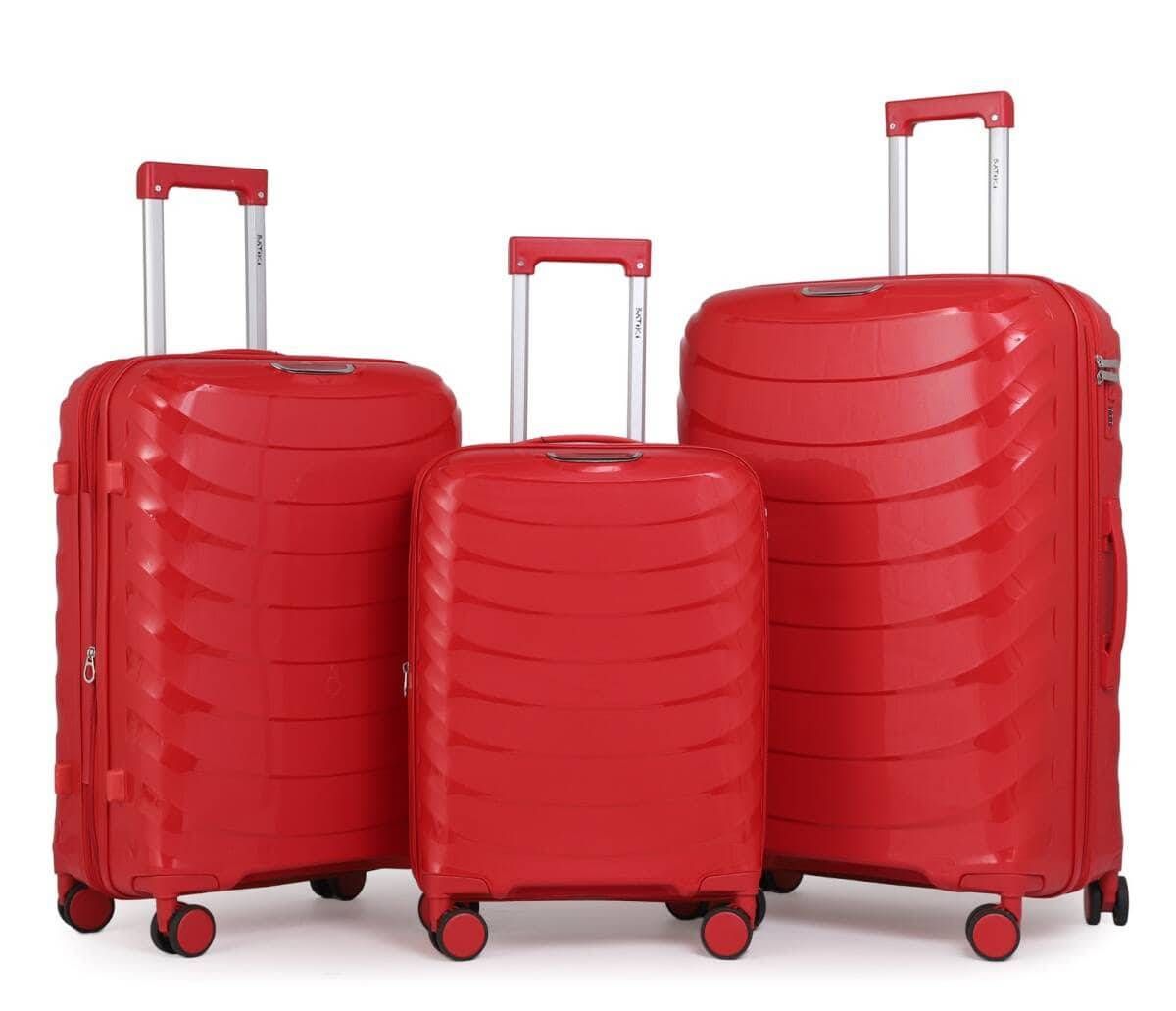 VENUS - CJ DE 3 MALAS 20' 24' 28' - VERMELHO - Foto 1