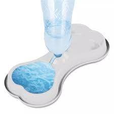 COMEDOURO DUPLO OSSO PET INJET - Foto 1