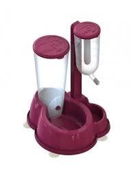 COMEDOURO E BEBEDOURO DUPLO MÉDIO BBB PET - Foto 1