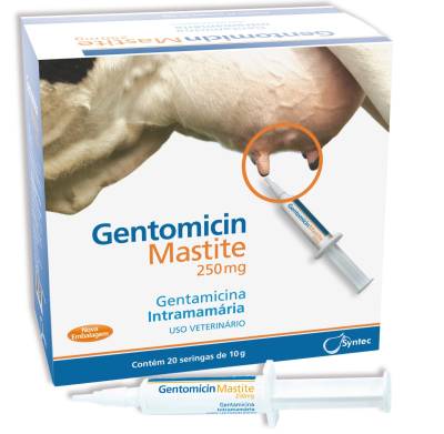 GENTOMICIN MASTITE 250MG - Foto 1