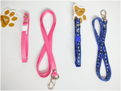 GUIA DE SEDA LUXO COM COLEIRA - Foto 1