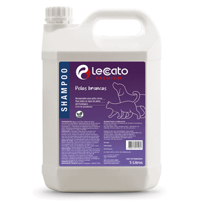 SHAMPOO PARA PELOS BRANCOS LECCATO - Foto 1