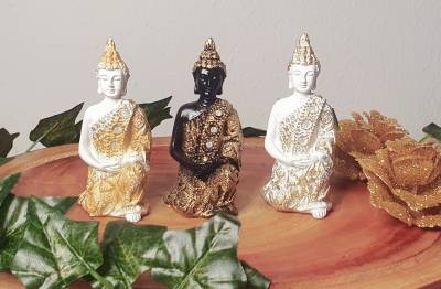 Buda Tibetano Ajoelhado - Foto 1