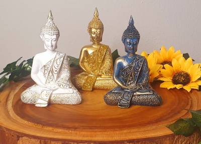 Buda Tibetano Meditando - Foto 1