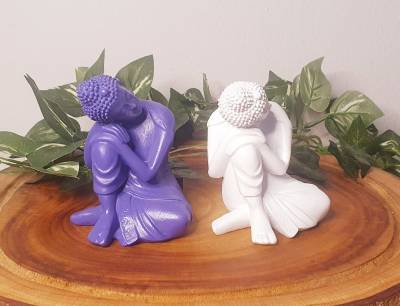 Buda Tibetano Sonhador - Foto 1